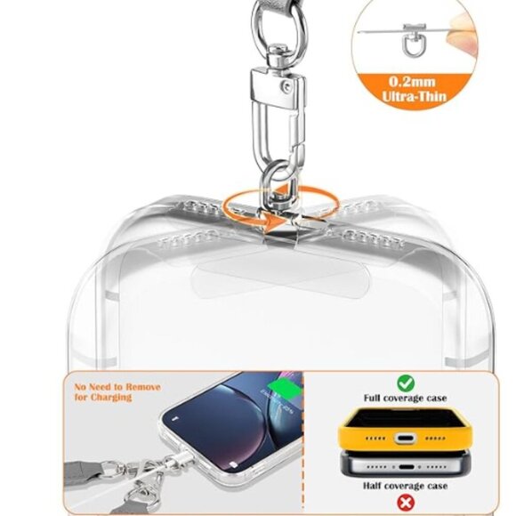 NEW Wallet Crossbody Hands Free with Window - Picture 4 of 4